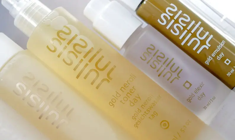 JULISIS gold skincare day