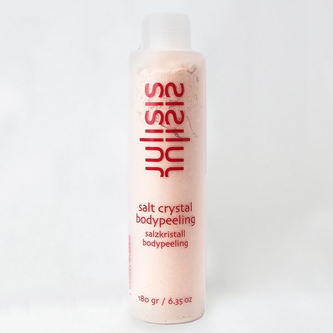 salt crystal bodypeeling
